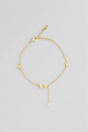 دستبند نقره زرد زنانه 925 عیار So Chic - کد 761635143