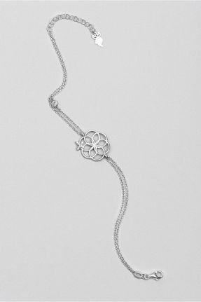 دستبند نقره سفید زنانه 925 عیار So Chic - کد 759267379