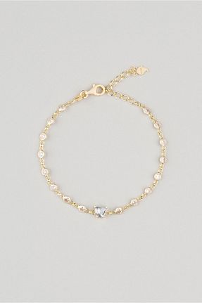 دستبند نقره سفید زنانه 925 عیار So Chic - کد 781304661