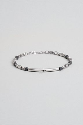 دستبند استیل (فولاد) متالیک مردانه استیل (فولاد) So Chic - کد 860896276