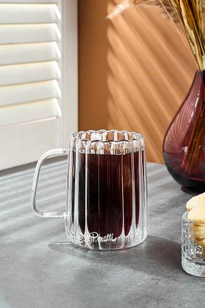 لیوان نارنجی شیشه Perotti - کد 859943929