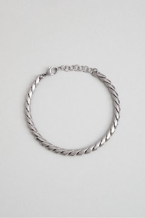 دستبند استیل (فولاد) متالیک مردانه استیل (فولاد) So Chic - کد 860914189