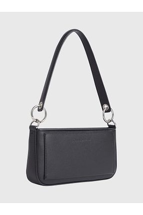 کیف دوشی مشکی زنانه چرم مصنوعی Calvin Klein - کد 835880608