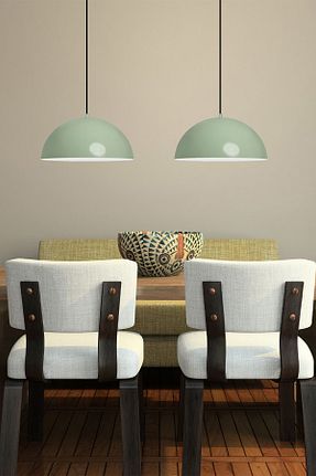 لوستر سبز فلزی Bamyum - کد 825516236