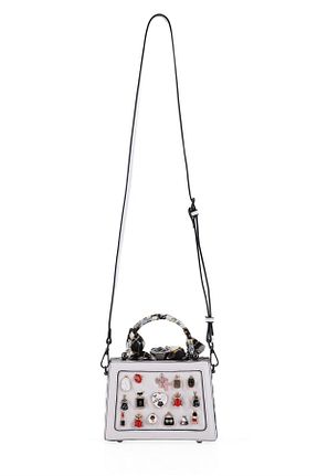 کیف دوشی طوسی زنانه پلی استر ÇÇS - کد 738582669