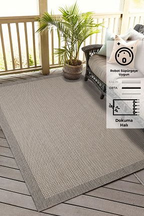 گلیم بژ Jüt Konfor Halı - کد 156029488