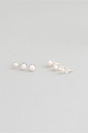 گوشواره نقره زرد زنانه 925 عیار So Chic - کد 815487125
