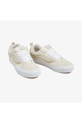 کفش اسنیکر سفید زنانه بند دار Vans - کد 862134643