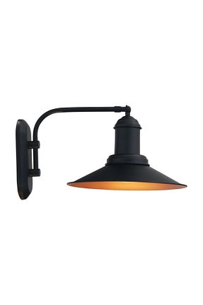 چراغ دیواری مشکی فلزی Bamyum - کد 3499888