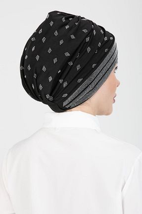 روسری مشکی ساده mim eşarp - کد 860929195