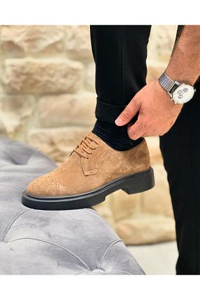 کفش کژوال قهوه ای مردانه پاشنه کوتاه (1 - 4 سانتی متر) ByItallanoshoes - کد 847307000