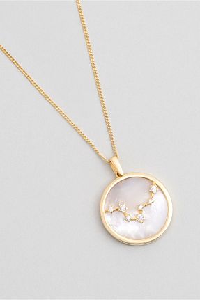 گردنبند نقره طلائی زنانه 925 عیار So Chic - کد 826512280
