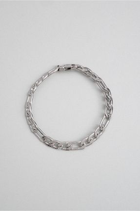 دستبند استیل (فولاد) متالیک مردانه استیل (فولاد) So Chic - کد 860945051