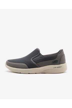 کفش پیاده روی طوسی مردانه پارچه ای Skechers - کد 214968825