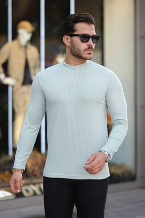 سوئیشرت سبز مردانه ساده OTAKU - کد 860975626
