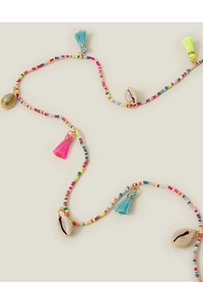 گردنبند جواهر رنگی زنانه پنبه ای Accessorize - کد 834794509