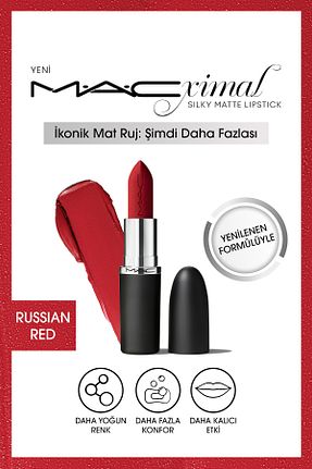 رژ لب قرمز مات Mac - کد 2784101