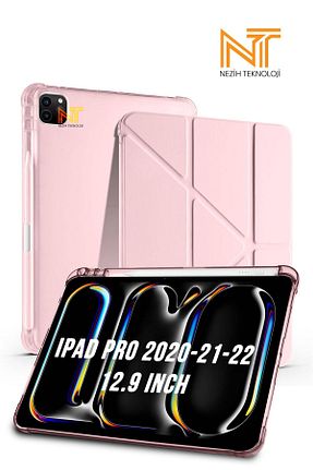 کیف تبلت صورتی Apple Uyumlu Nezih Case - کد 860722223