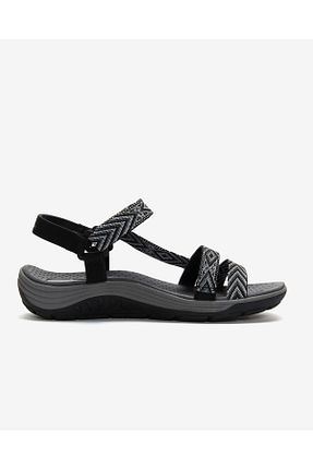 صندل مشکی زنانه پاشنه تخت Skechers - کد 320095931