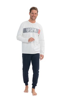 ست لباس راحتی نباتی مردانه ساده U.S. Polo Assn. - کد 861002385