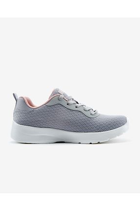کفش اسنیکر طوسی زنانه بند دار Skechers - کد 203772118
