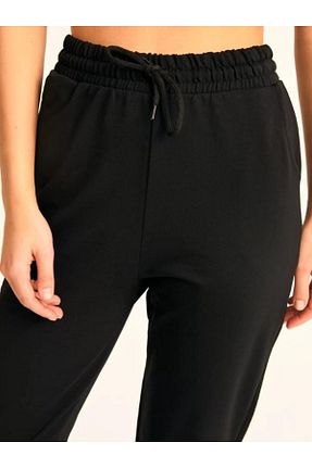 شلوار کرمگن مشکی زنانه پاچه کش دار UYN SPORT - کد 861000200