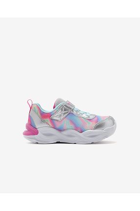 کفش اسنیکر زرشکی بچه گانه PU Skechers - کد 826691841