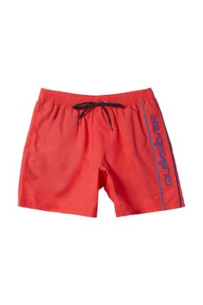 شلوارک ساحلی نارنجی مردانه بافتنی Quiksilver - کد 826945474