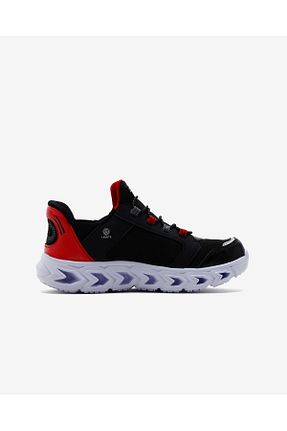 کفش اسنیکر مشکی بچه گانه بند دار Skechers - کد 798219875