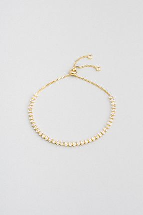دستبند نقره زرد زنانه 925 عیار So Chic - کد 861007061