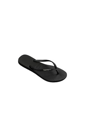 دمپائی مشکی زنانه پاشنه تخت Havaianas - کد 287563764
