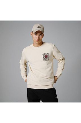 سوئیشرت اسپرت بژ مردانه رگولار Ellesse - کد 858301638