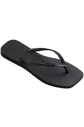 دمپائی مشکی زنانه پاشنه تخت Havaianas - کد 648437849