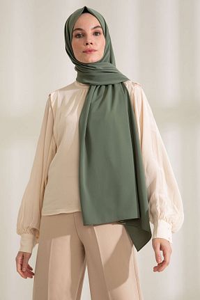 شال قهوه ای زنانه Medine İpeği PURESCARFS - کد 849617677