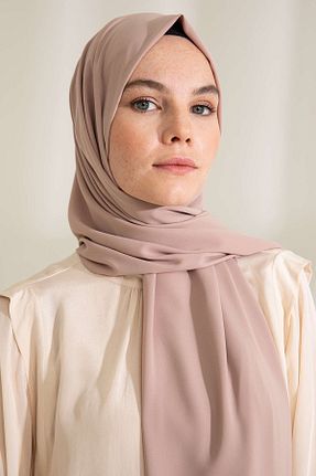 شال طوسی زنانه Medine İpeği PURESCARFS - کد 849617706