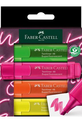 ماژیک فسفری صورتی Faber Castell - کد 703276948