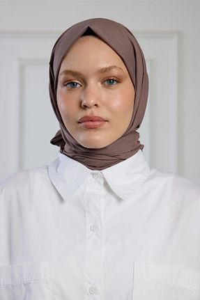 شال قهوه ای زنانه PURESCARFS - کد 860699830