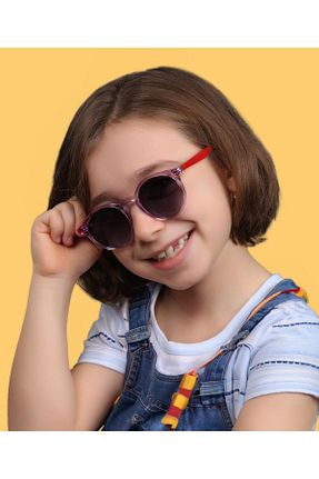 عینک آفتابی قرمز بچه گانه UV400 Bern Glasses - کد 814207602