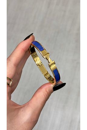 دستبند استیل (فولاد) طلائی زنانه استیل ضد زنگ Opia JEWELRY - کد 861055707