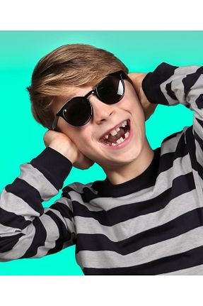 عینک آفتابی مشکی بچه گانه پلاریزه Bern Glasses - کد 700585259