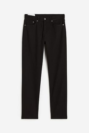شلوار جین مشکی مردانه پاچه تنگ H&M - کد 859072352
