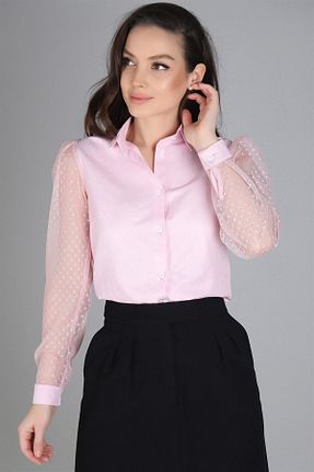پیراهن صورتی زنانه رگولار Sweetness - کد 84828036