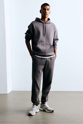 شلوار کرمگن طوسی مردانه رگولار H&M - کد 857901552