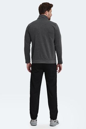 ست گرمکن طوسی مردانه مخلوط پلی استر Slazenger - کد 792114971