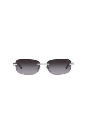 عینک آفتابی طوسی مردانه UV400 Prada - کد 875974021
