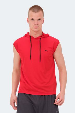 تیشرت اسپرت قرمز مردانه رگولار Slazenger - کد 826600005