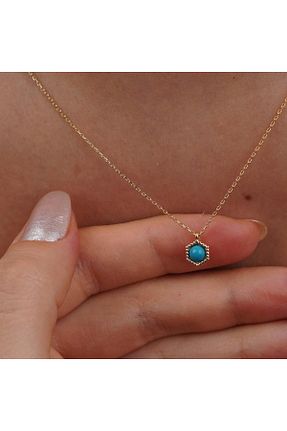 گردنبند طلا زرد زنانه 14 عیار İzgi Kuyumculuk - کد 815947343