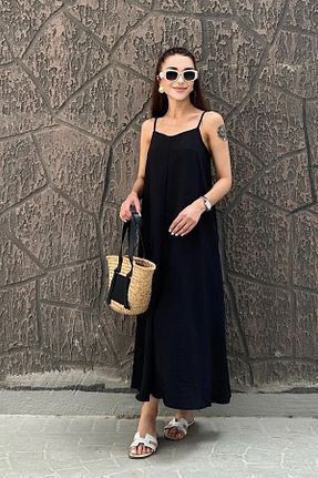 لباس مشکی زنانه بافتنی Genel Markalar - کد 861063338