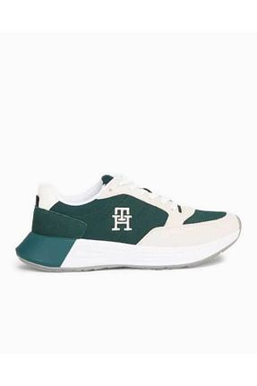 کفش اسنیکر سبز مردانه بند دار Tommy Hilfiger - کد 808480648