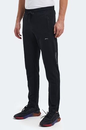 پائین تنه گرمکن اسپرت مشکی مردانه رگولار Slazenger - کد 861062809